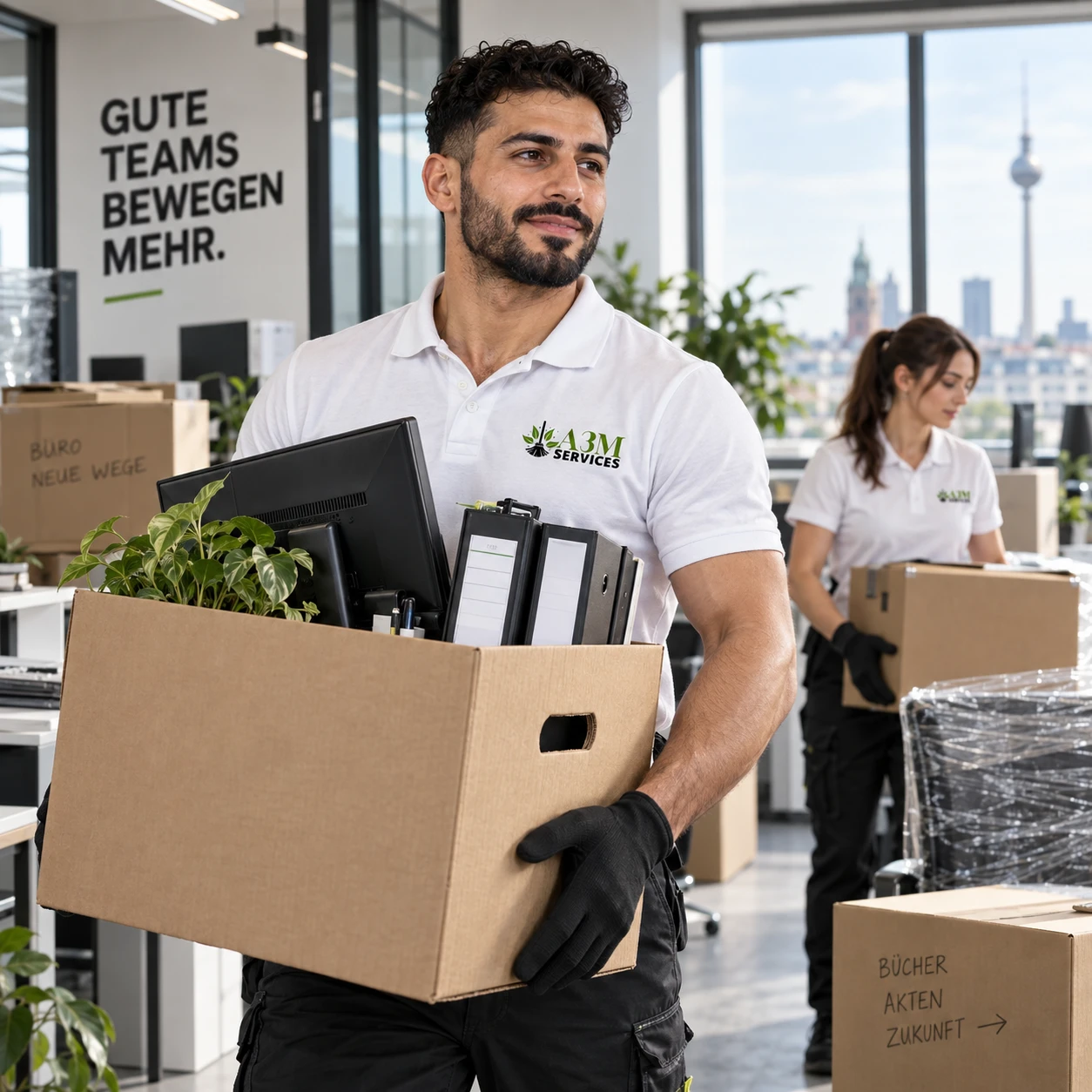 Firmenumzug mit A3M Services