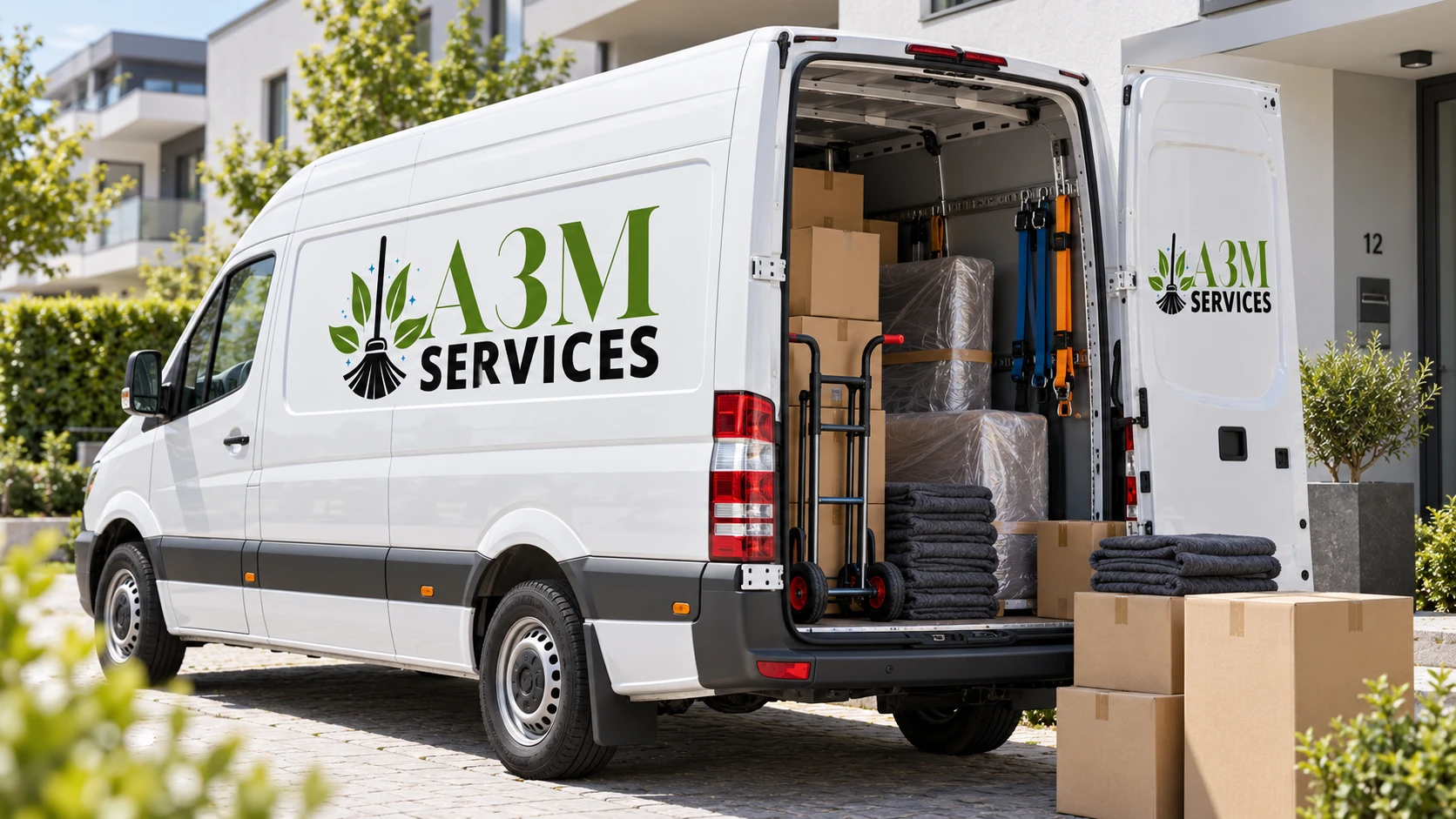 Transportfahrzeug von A3M Services